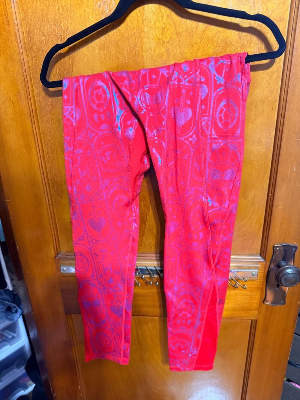 Snow White Leggings - Crowned Athletics -Small - Picture 4 of 5
